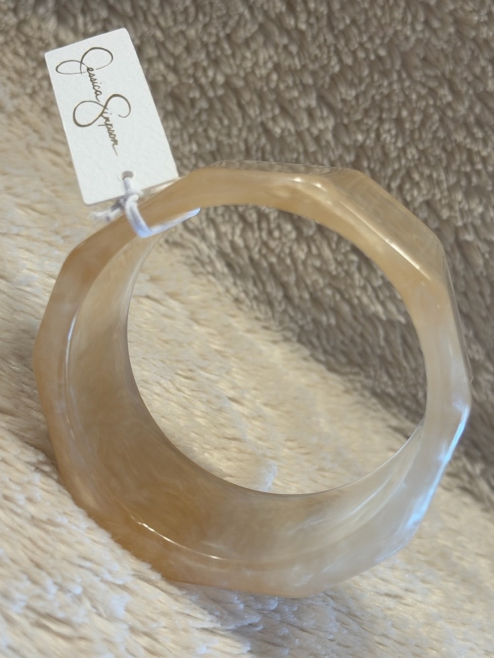 JESSICA SIMPSON Resin Wide Bracelet - Picture 3 of 6
